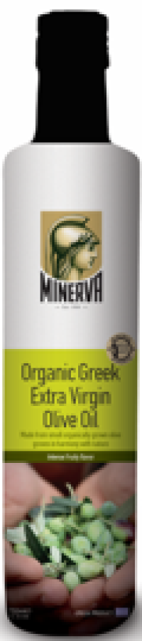 Organic Greek Extra Virgin Olive Oil 500 ml glass bottle